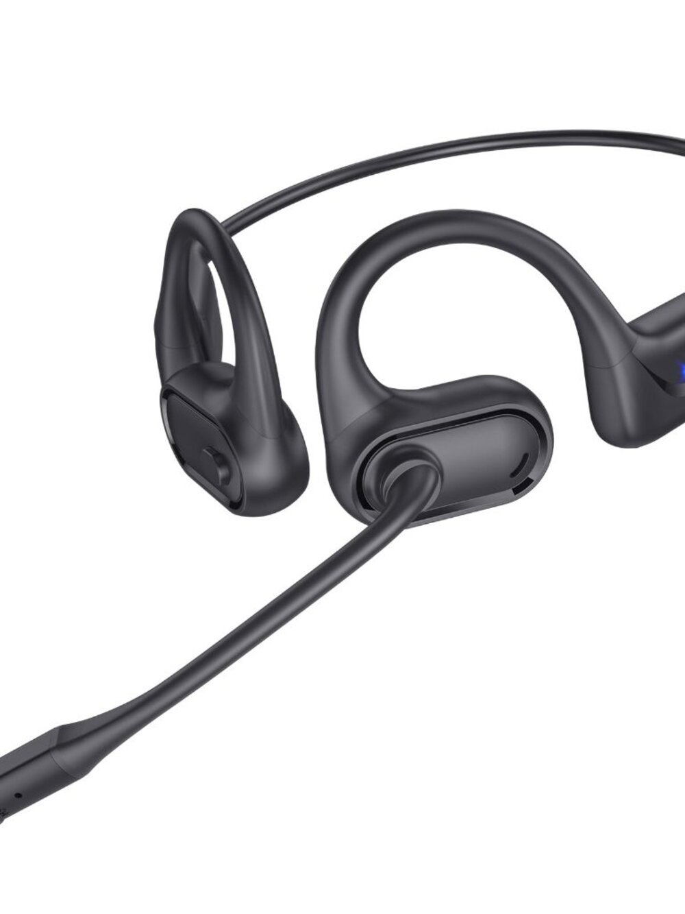 NEW Open Ear Headphones with Mic 29g Bluetooth Headset Air Conduction Dual & for